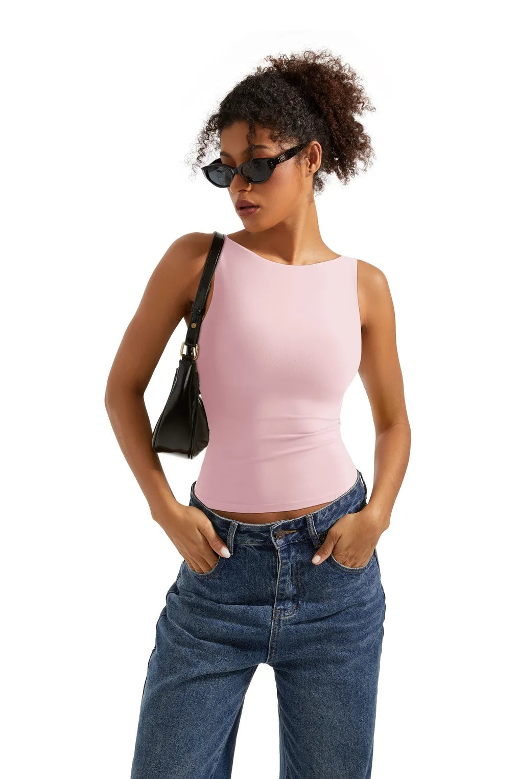 Buttery Soft Boat Neck Tank Top
