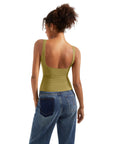 Buttery Soft Backless Boat Neck Tank Top