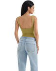 Buttery Soft Backless Boat Neck Tank Top