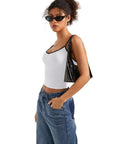 Cami V Neck Tank Top