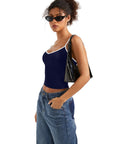 Cami V Neck Tank Top