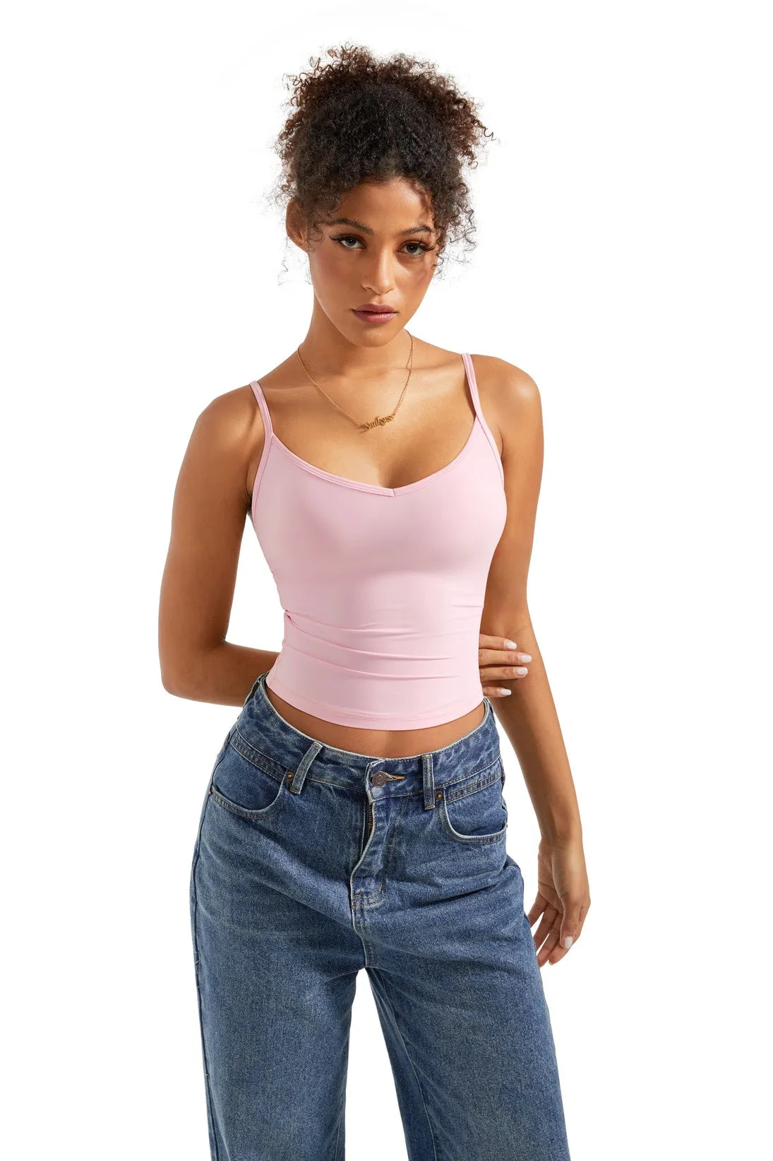 Cami V Neck Tank Top