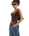 Cami V Neck Tank Top