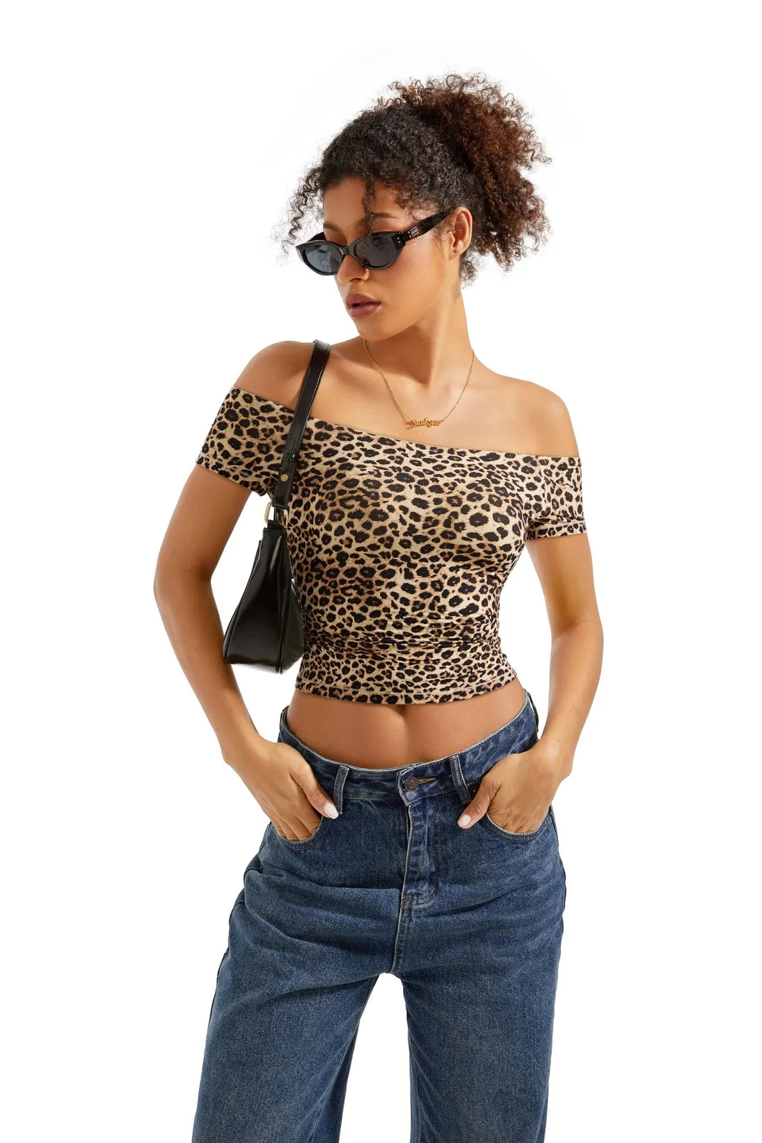 Buttery Soft Off Shoulder Shirt - Short Sleeve