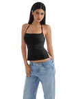 Buttery Soft Cami Halter Tank Top