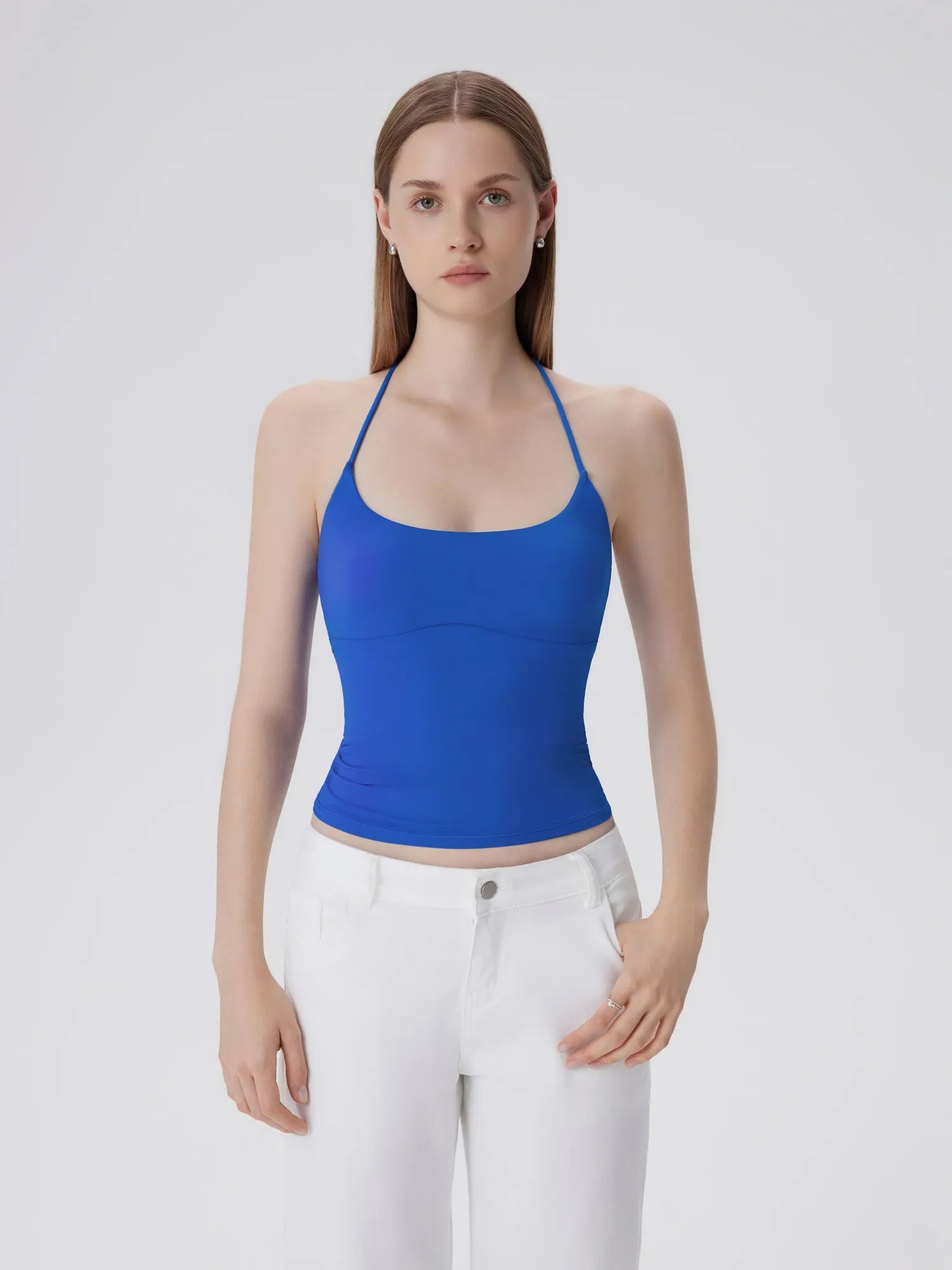 Lined Open Back Y2K Camisole Tank Tops-SUUKSESS-Blue-XS-SUUKSESS