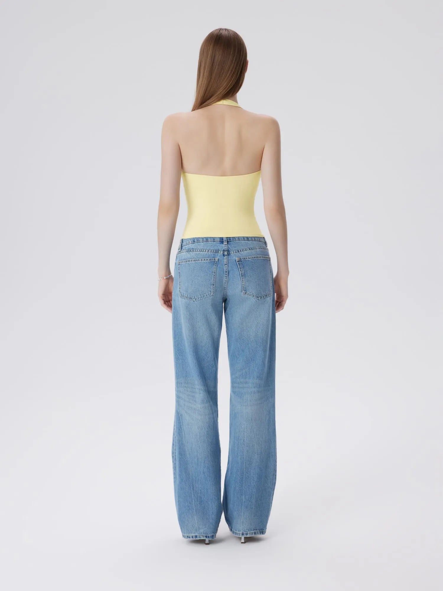 SUUKSESS Women Halter Padded Tank Tops Double Lined Backless Summer Going Out Tops-SUUKSESS-SUUKSESS