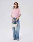 Tight Fitted Half Sleeve Boat Neck Shirt-SUUKSESS-SUUKSESS
