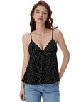 Babydoll Peplum V Neck Tank Tops