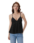 Babydoll Peplum V Neck Tank Tops