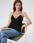 Babydoll Peplum V Neck Tank Tops