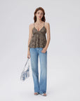 Babydoll Peplum V Neck Tank Tops