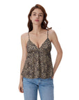 Babydoll Peplum V Neck Tank Tops