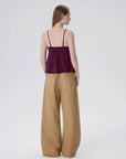 Babydoll Peplum V Neck Tank Tops