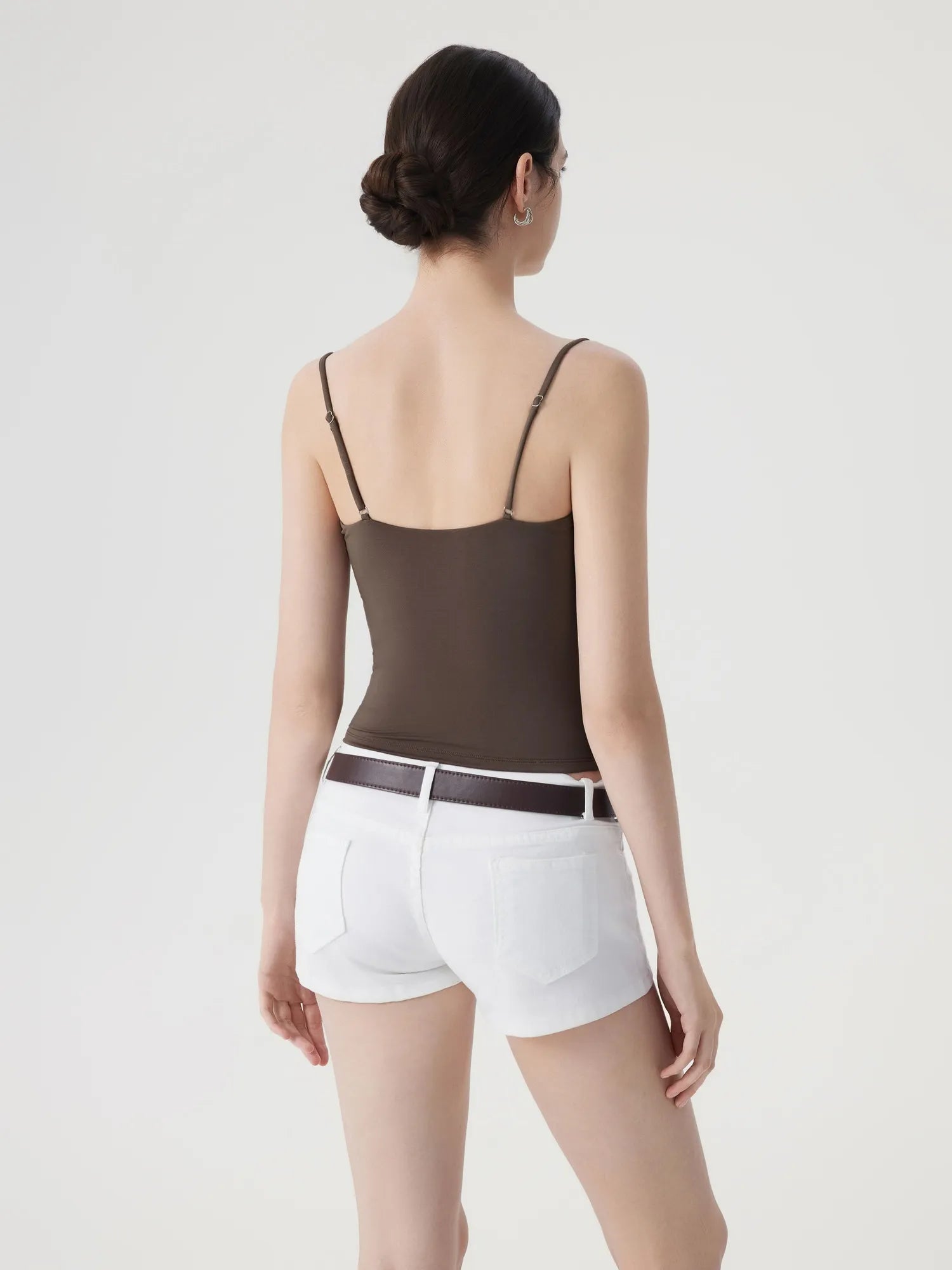 Sexy Cowl Neck Backless Tank Top