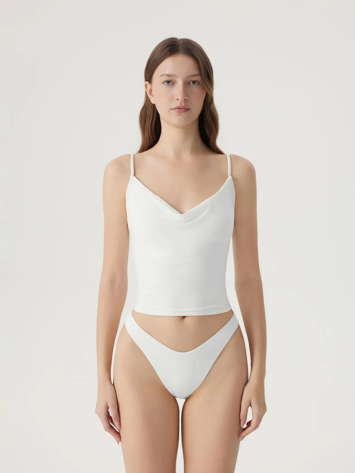 Sexy Cowl Neck Backless Tank Top