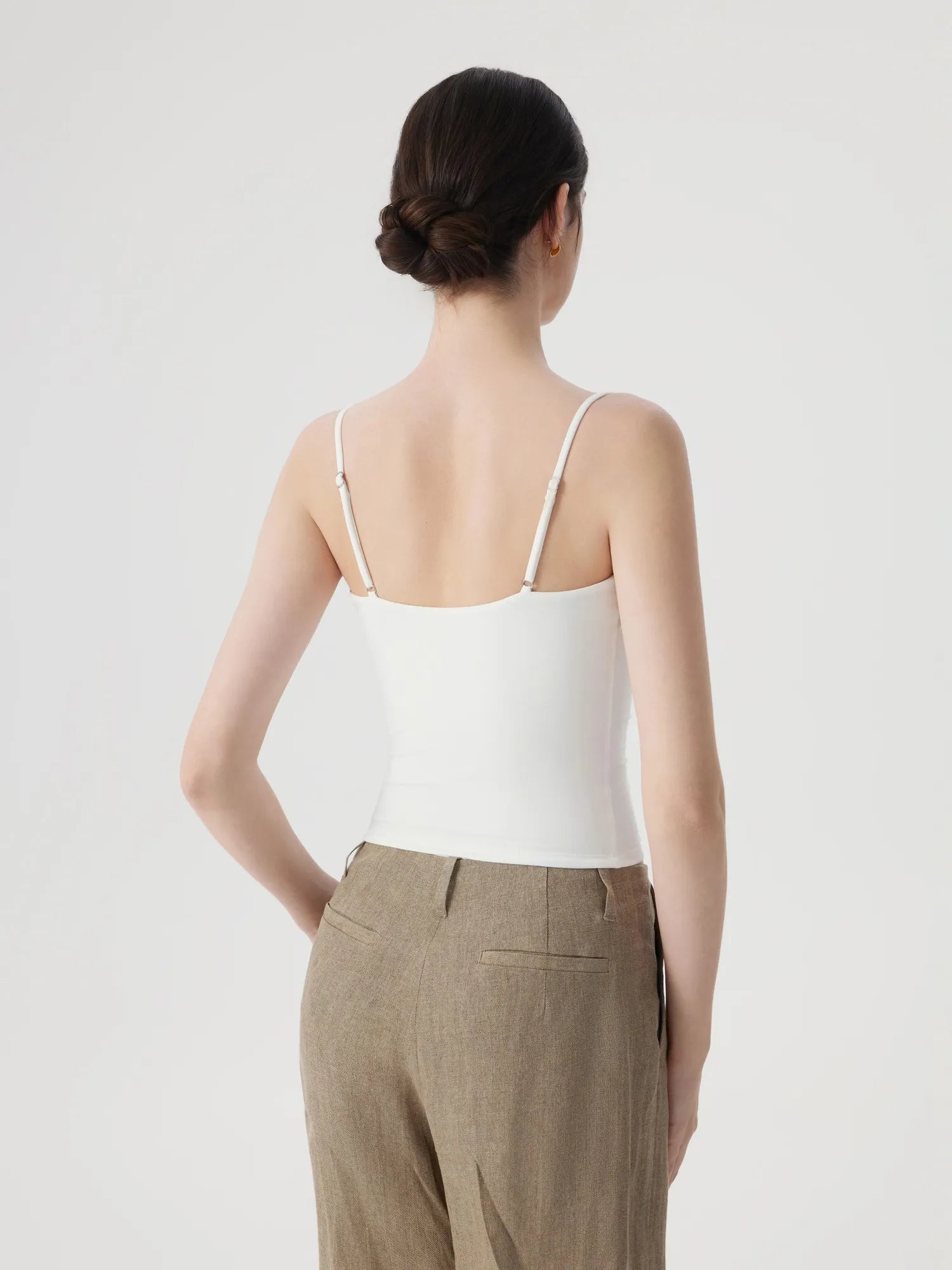 Sexy Cowl Neck Backless Tank Top