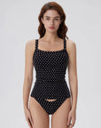 Cotton Rib Square Padded Tank Tops