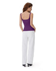 Cotton Rib Square Padded Tank Tops