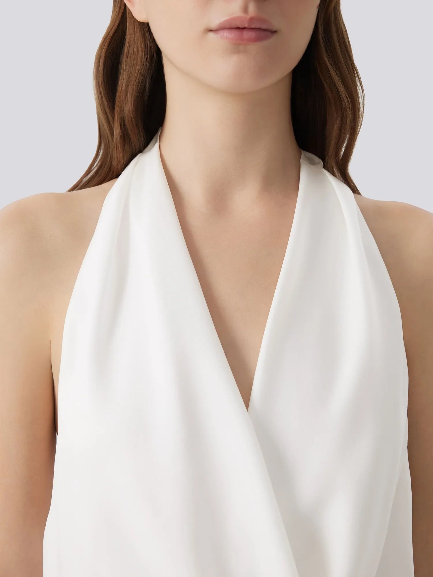 Silk Satin Sexy Backless Halter Top-SUUKSESS-SUUKSESS