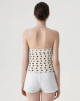 Halter V neck Tank Top