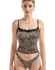 Double Lined Lace Cami Tank Top