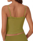 Double Lined Lace Cami Tank Top