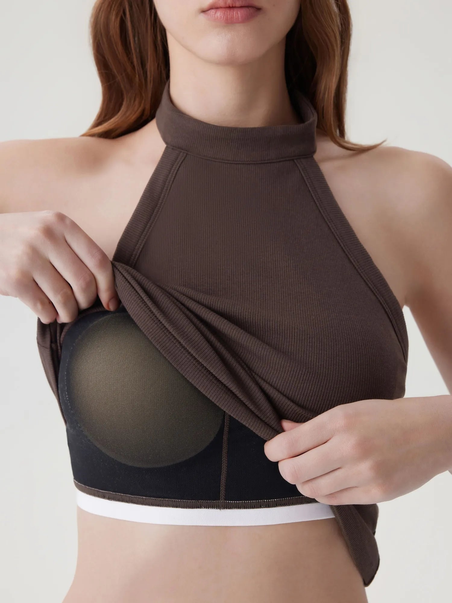 Halter Backless High Neck Tank Tops-SUUKSESS-SUUKSESS