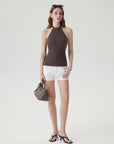 Halter Backless High Neck Tank Tops-SUUKSESS-SUUKSESS