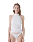 Halter Backless High Neck Tank Tops-SUUKSESS-SUUKSESS
