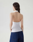 Halter Backless High Neck Tank Tops-SUUKSESS-SUUKSESS