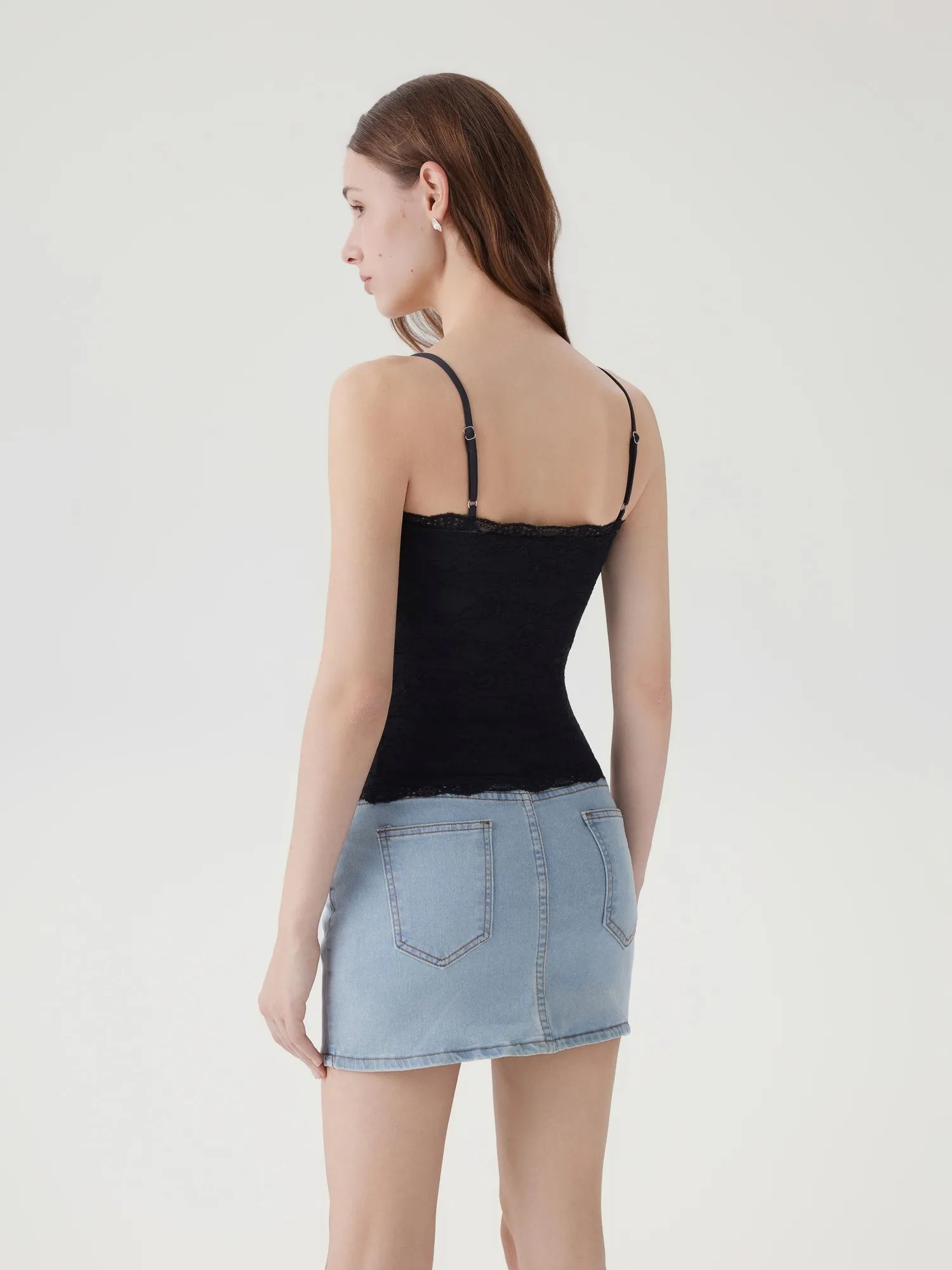 Lace Double Lined Y2K Tank Tops-SUUKSESS-SUUKSESS