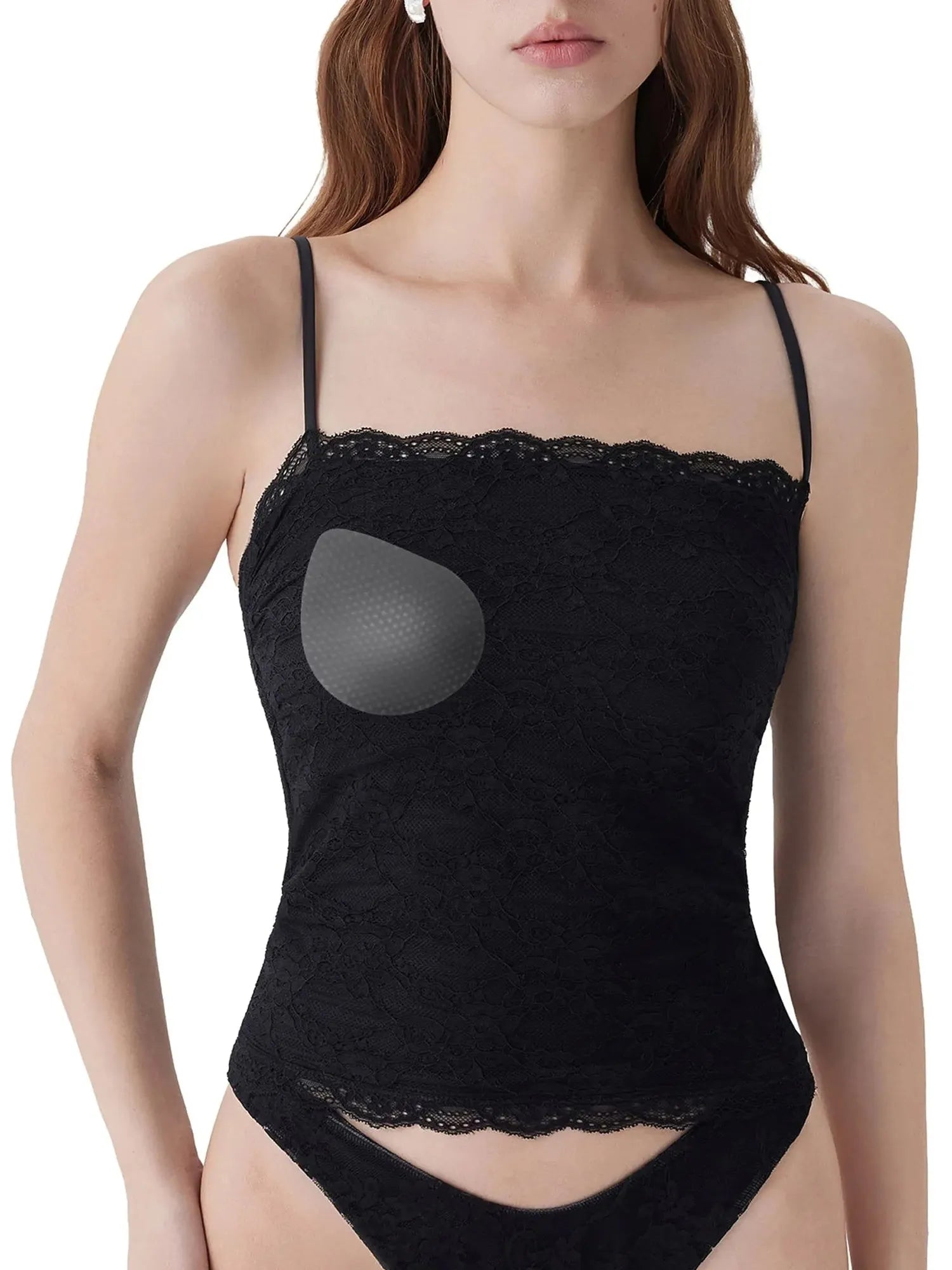 Lace Double Lined Y2K Tank Tops-SUUKSESS-SUUKSESS