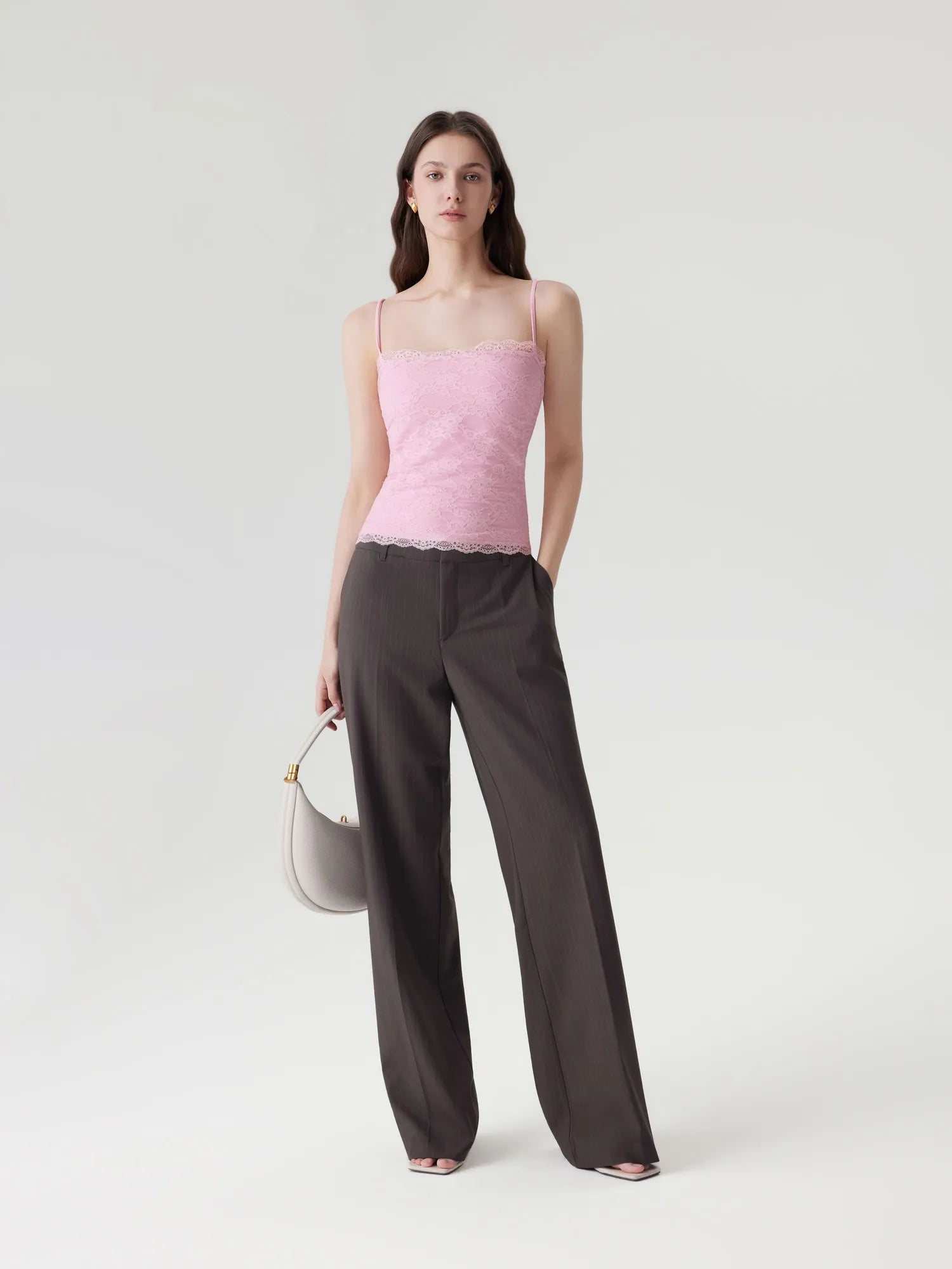 Lace Double Lined Y2K Tank Tops-SUUKSESS-SUUKSESS