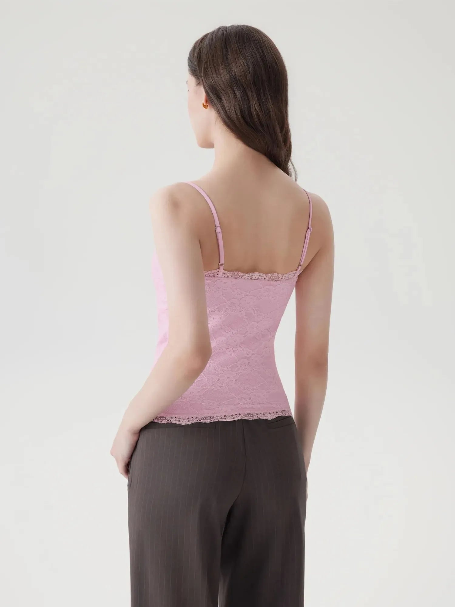 Lace Double Lined Y2K Tank Tops-SUUKSESS-SUUKSESS