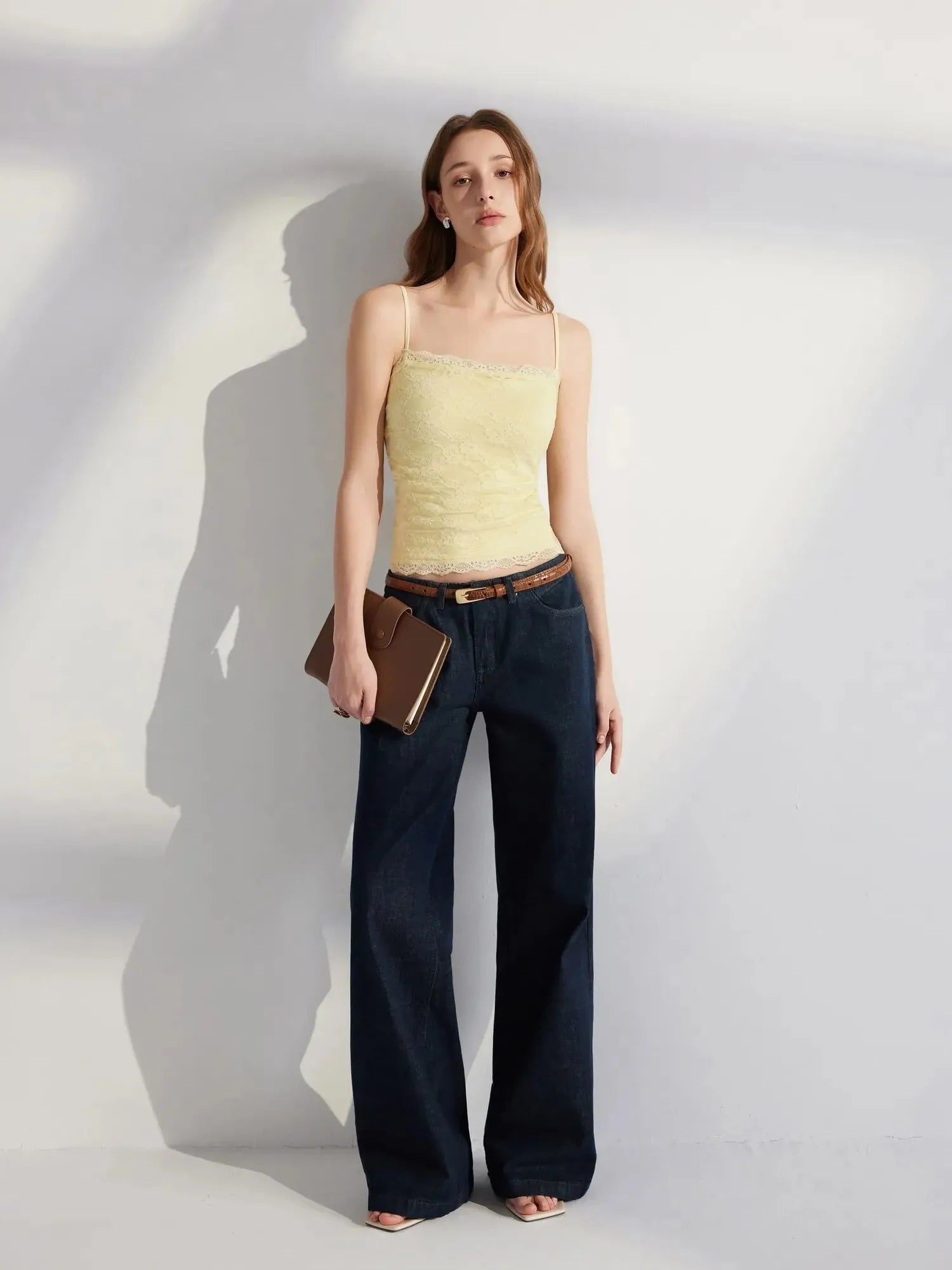 Lace Double Lined Y2K Tank Tops-SUUKSESS-SUUKSESS