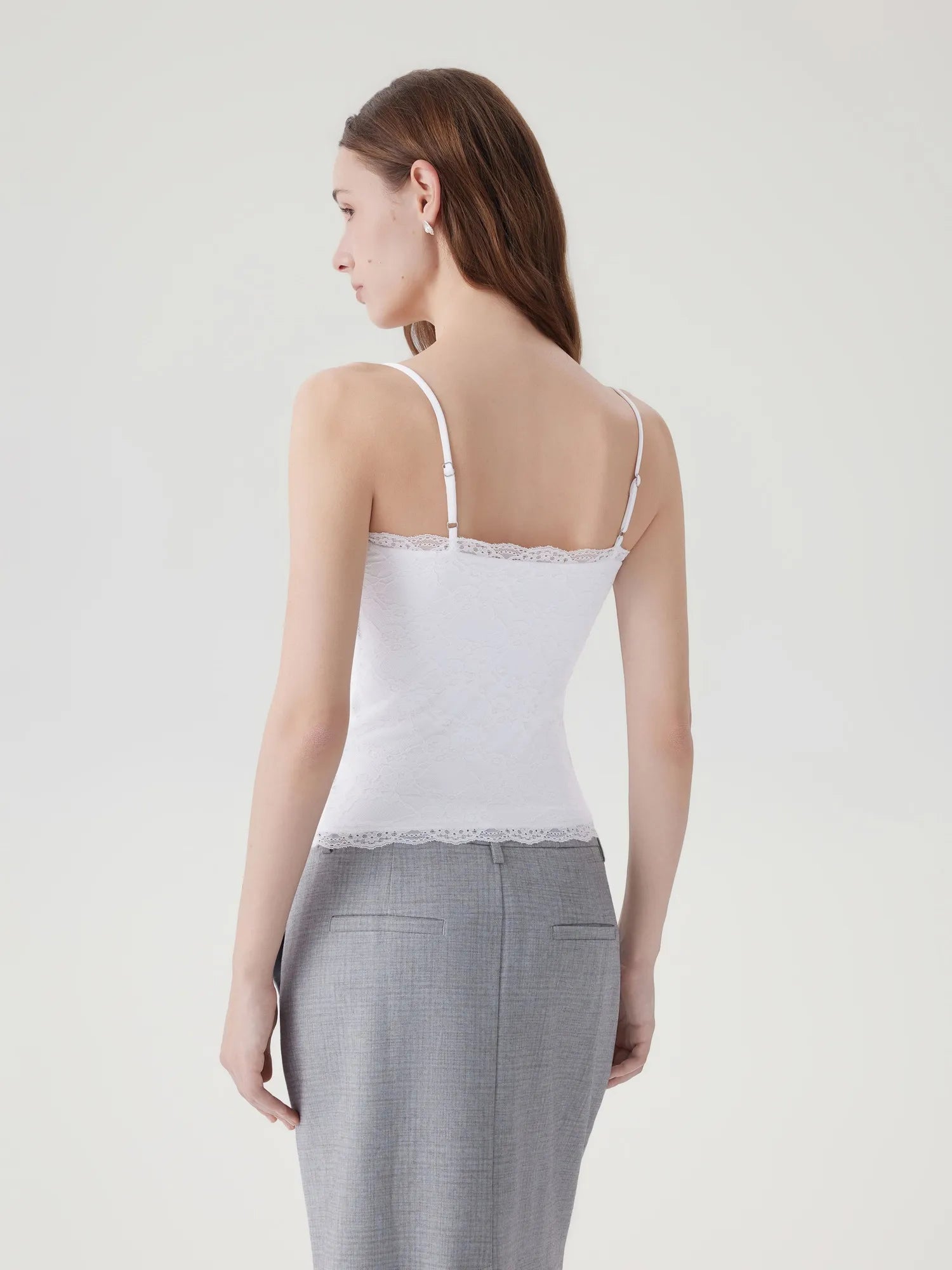 Lace Double Lined Y2K Tank Tops-SUUKSESS-SUUKSESS