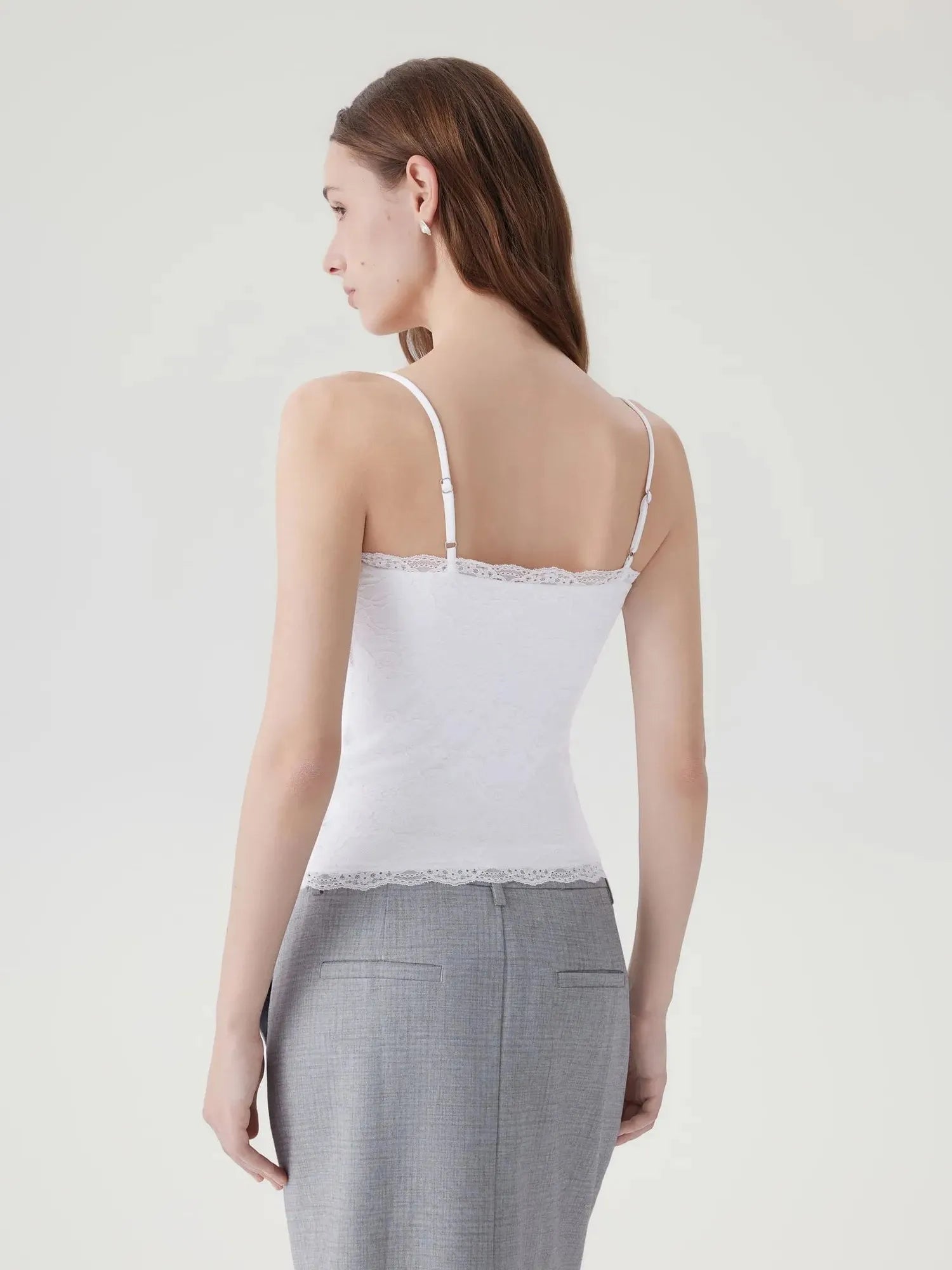 Lace Double Lined Y2K Tank Tops-SUUKSESS-SUUKSESS