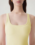 Scoop Neck Double Lined Tank Tops-SUUKSESS-SUUKSESS