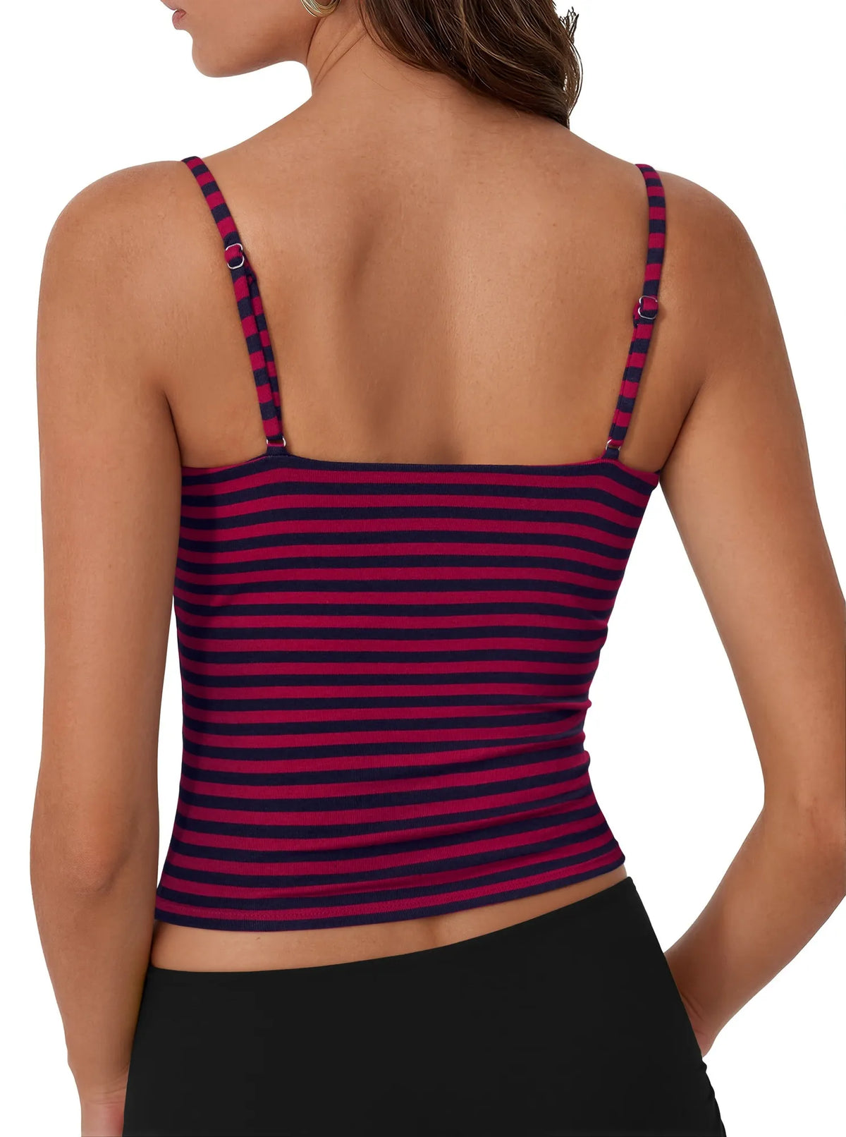 Cotton Double Layer Bra Sleeveless Tops