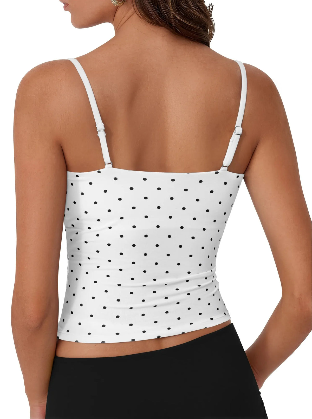 Cotton Double Layer Bra Sleeveless Tops