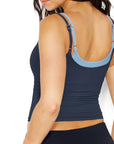 Square Neck Layered Tank Top