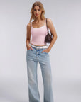 Square Neck Layered Tank Top