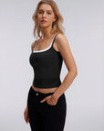 Square Neck Layered Tank Top