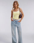 Square Neck Layered Tank Top