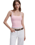 Double Layer Halter Neck Tank Top
