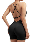 Seamless Strappy Romper-SUUKSESS