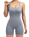 Seamless Strappy Romper-SUUKSESS