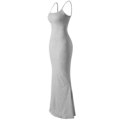Flash Sales - All-Day Comfort Long Slip Dress-SUUKSESS