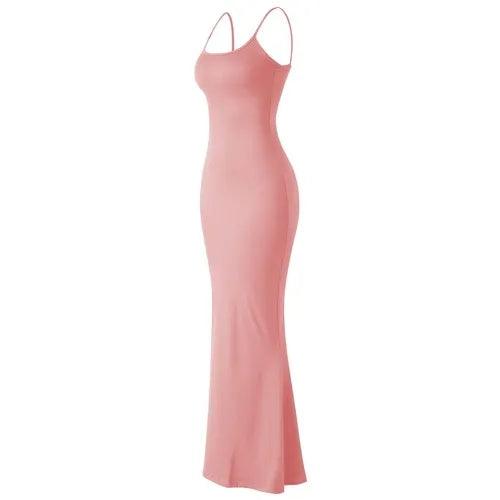 Flash Sales - All-Day Comfort Long Slip Dress-SUUKSESS